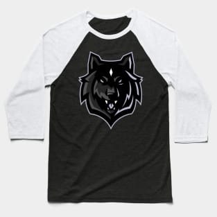 Wolf - Wolf Head Baseball T-Shirt